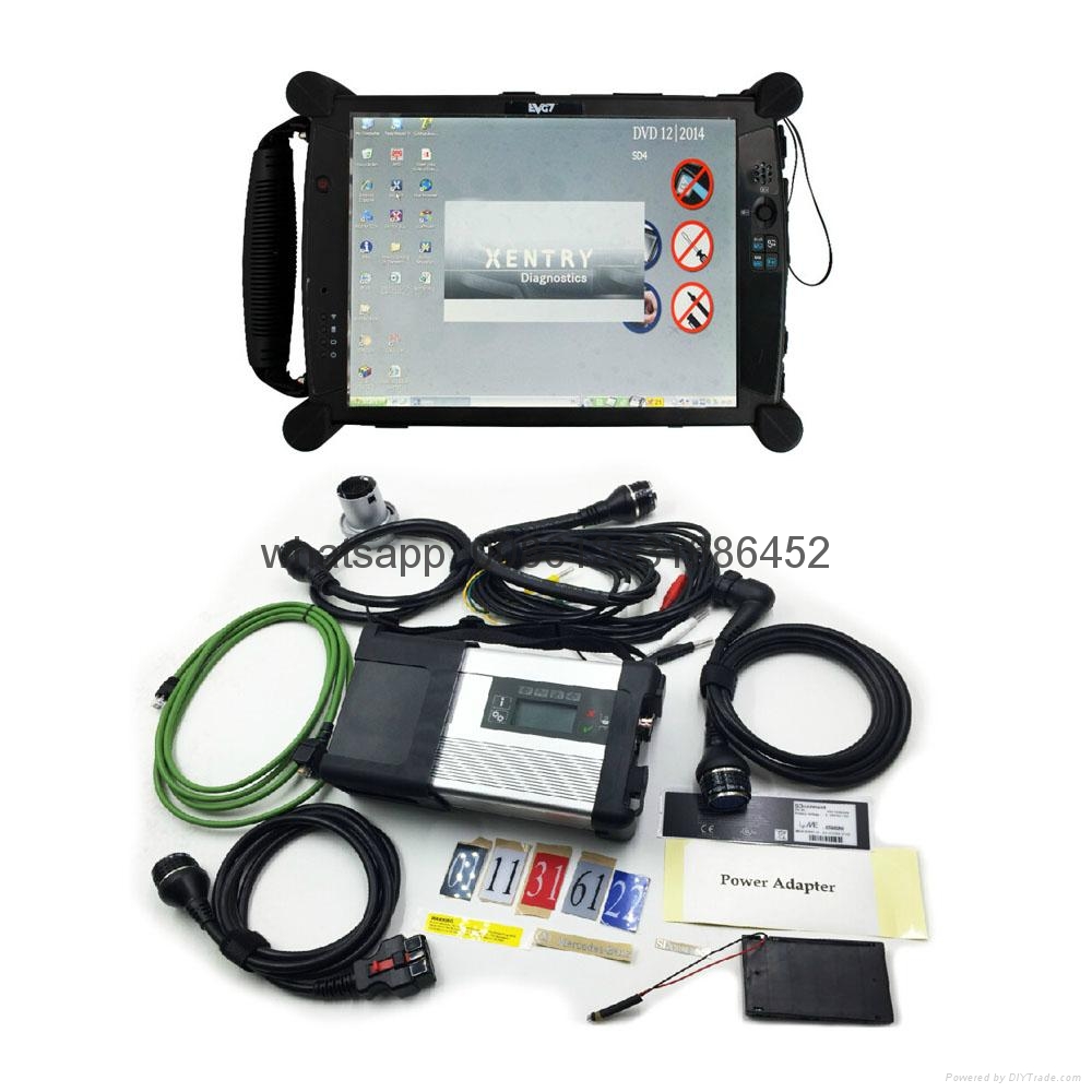 MB SD Connect Compact Diagnosis Tool With WiFi  Plus EVG7 Diagnostic Controller 