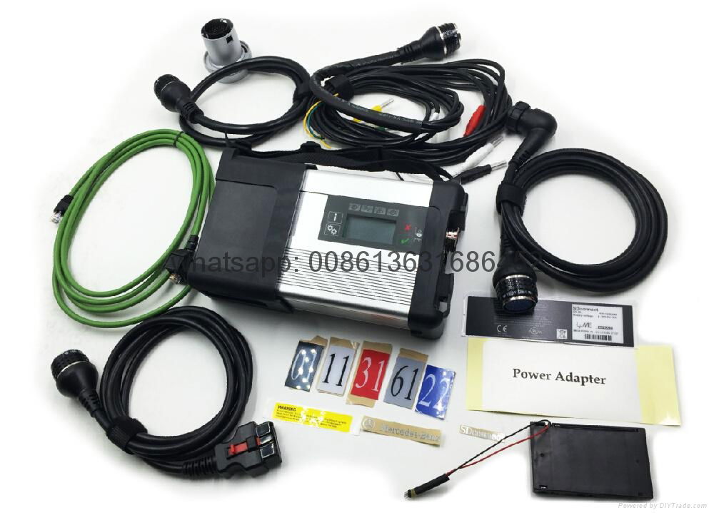 MB SD Connect Compact 4 Mercedes Star Diagnosis Tool with EVG7 Diagnostic scanne 3