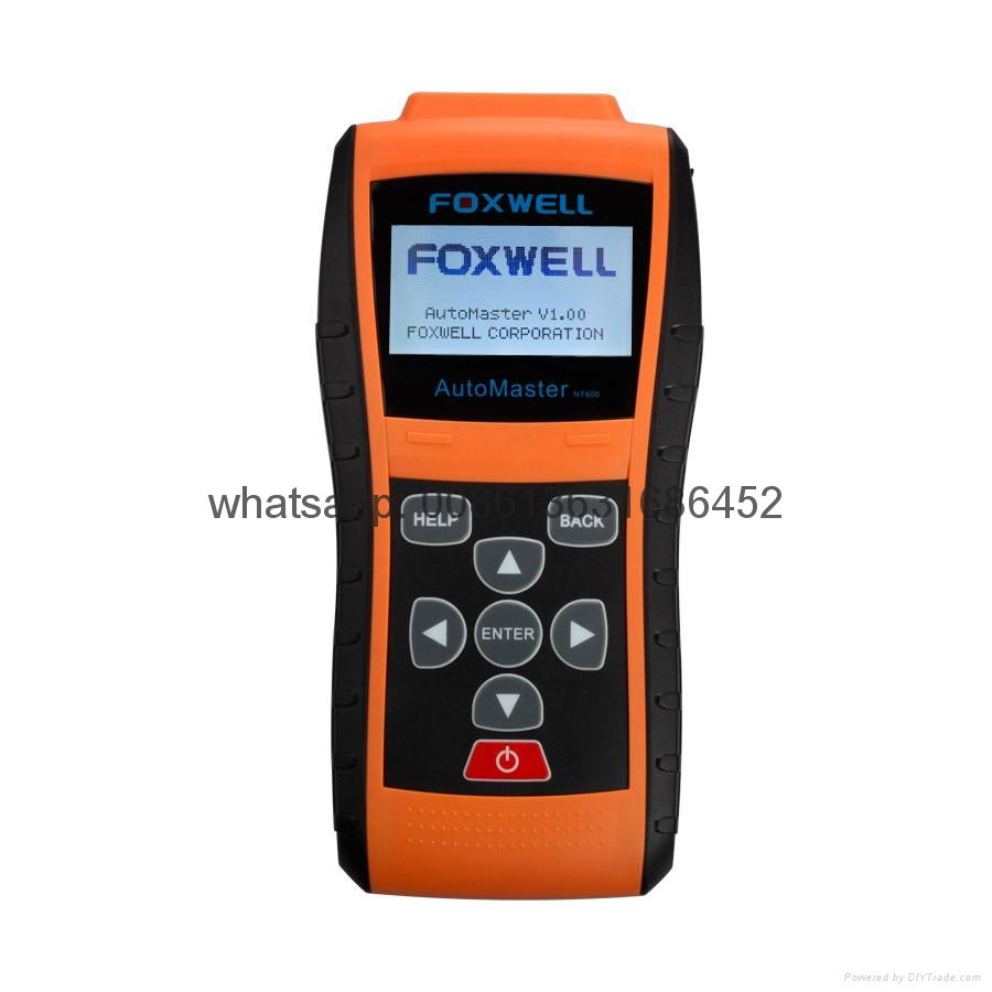 Foxwell NT600 Engine Airbag ABS SRS Reset Scan Tool for Cars/SUVs/Minivans