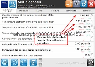 TEXA Dealer Level Truck Diagnostic Scanner Tool with Laptop 5