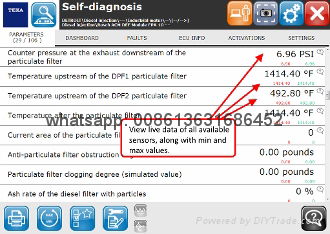 TEXA Dealer Level Truck Diagnostic Scanner Tool with Laptop