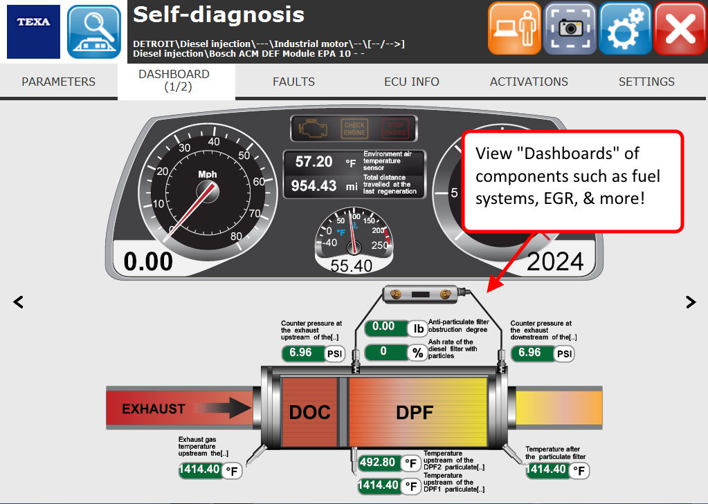 TEXA Truck and Off Highway Combo Diagnostic Tool 3