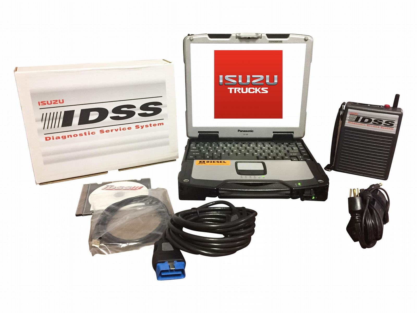 Isuzu IDSS Truck Diagnostic Laptop Kit