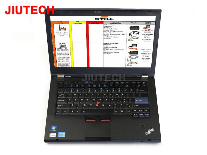 Still forklift canbox with IBM T420 latpop diagnostic cable 50983605400 truck bo