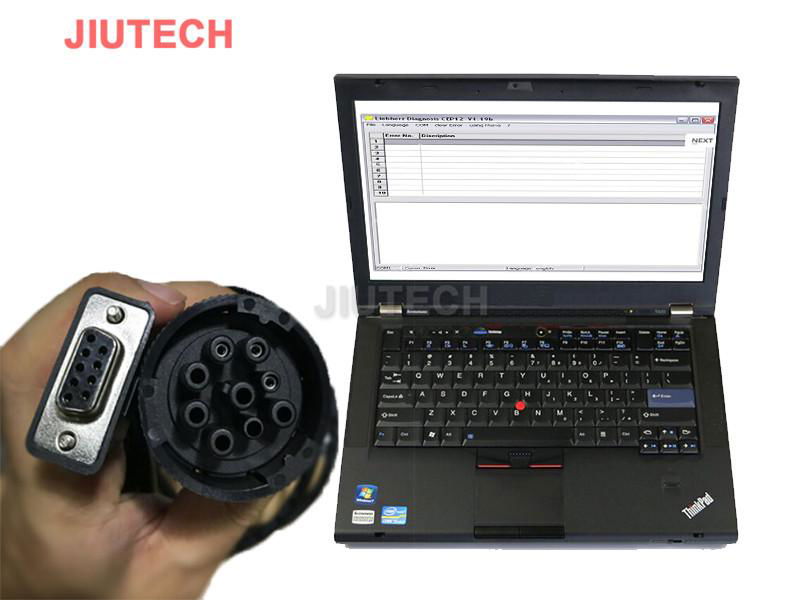 LIEBHERR DIAGNOSTIC KIT With T420 laptop Liebherr Diagnostic Software with diagn