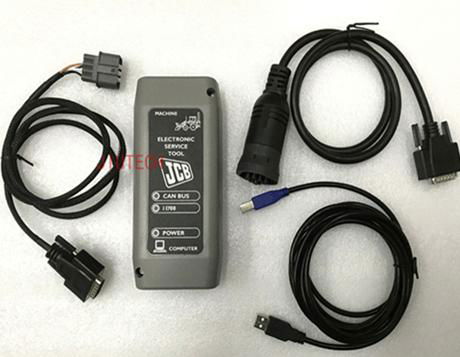 JCB Electronic Service Tool JCB Service Master Heavy Duty Diagnostic Scanner kit 2