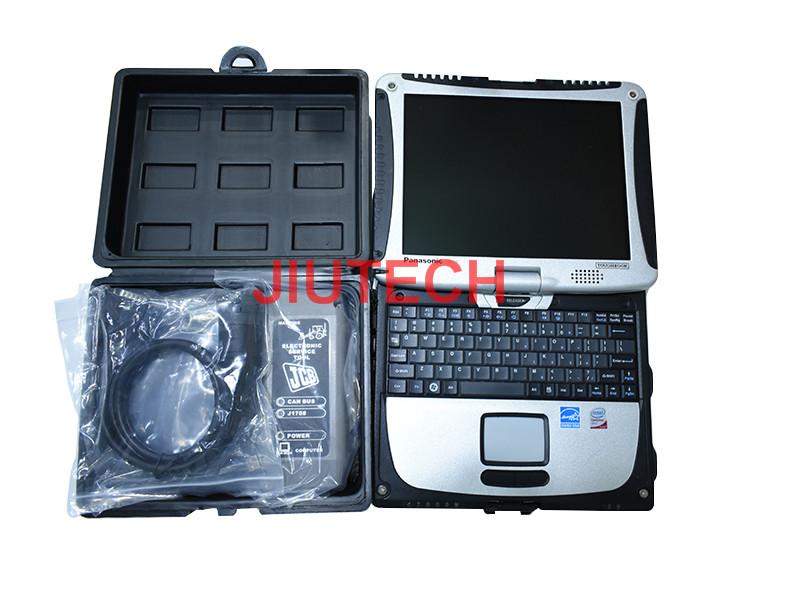 JCB Construction truck diagnostic scanner with JCB Service Master +T420 Laptop