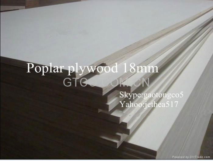 high quality poplar plywood