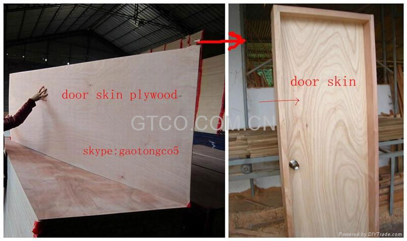 2.7mm 3mm 3.6mm 4mm okoume door skin size plywood 3