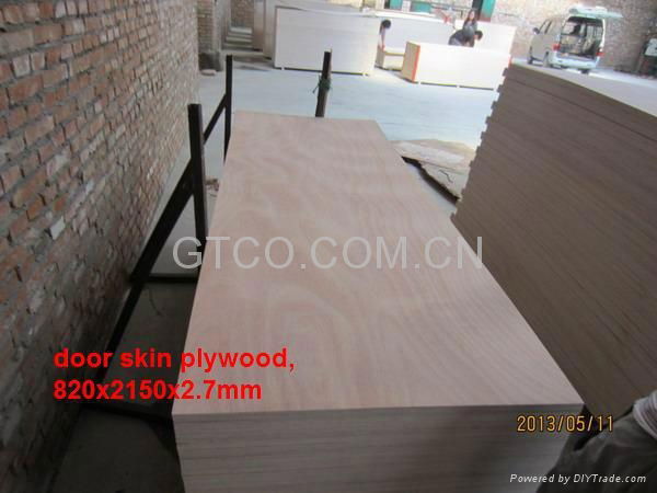 2.7mm 3mm 3.6mm 4mm okoume door skin size plywood