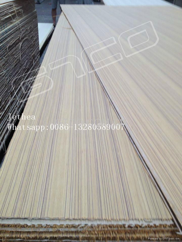 Straight Line Natural Burma Teak plywood   2