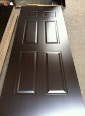 Wood veneer, Melamine HDF/MDF Moulded door skin