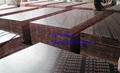 Anti slip Brown film faced shuttering plywood formwork 2