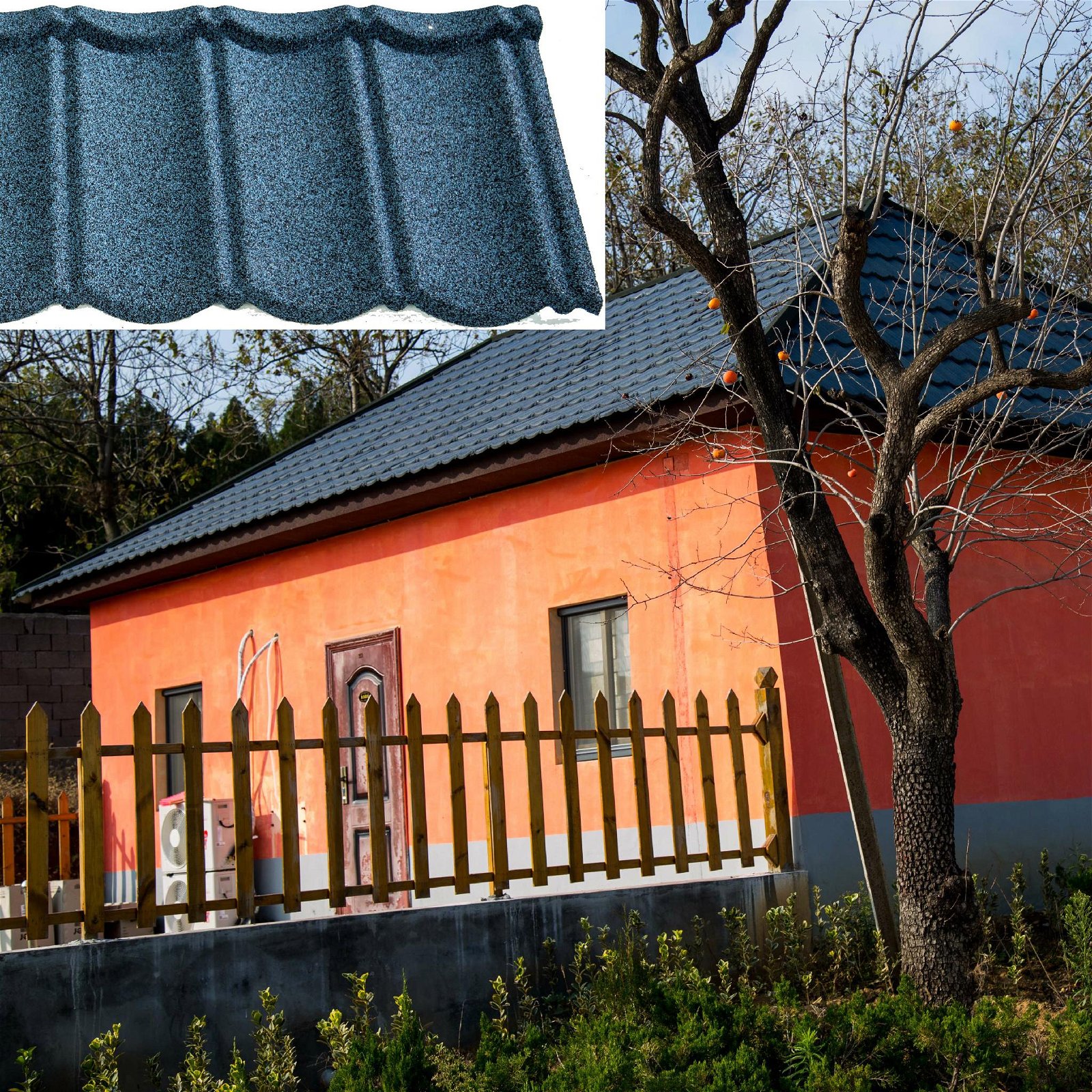 colorful stone coated steel roof tile 5