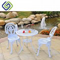 Quality cast aluminum outdoor furniture garden sets dining sets 5