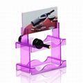 Acrylic wine rack, acrylic luminous,