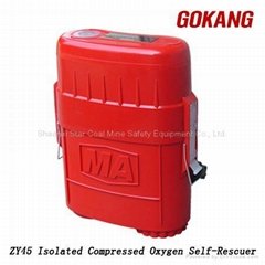 Isolated Compressed Oxygen Self-Rescuer
