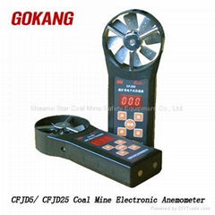 Coal Mine Electronic Anemometer