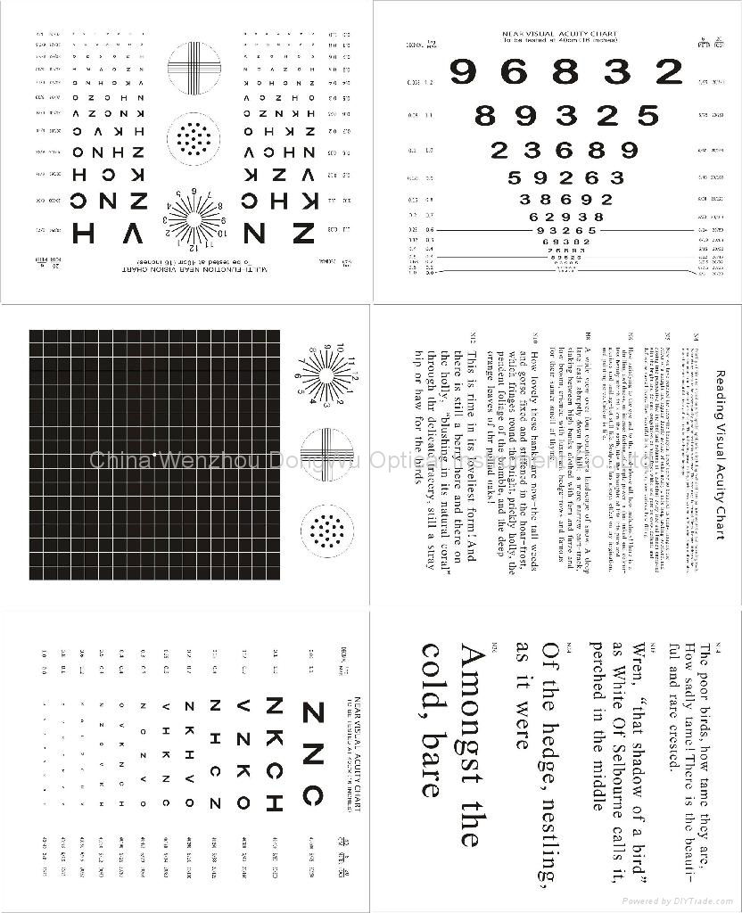 WH0902 LED Nera visual Acuity Chart 2