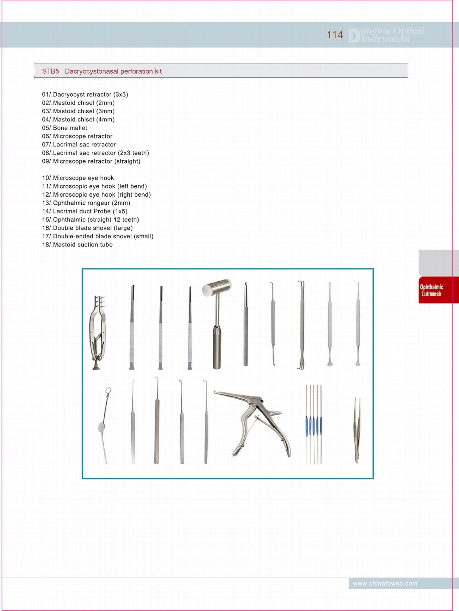 STB1-STB5 Eye surgery kit 3