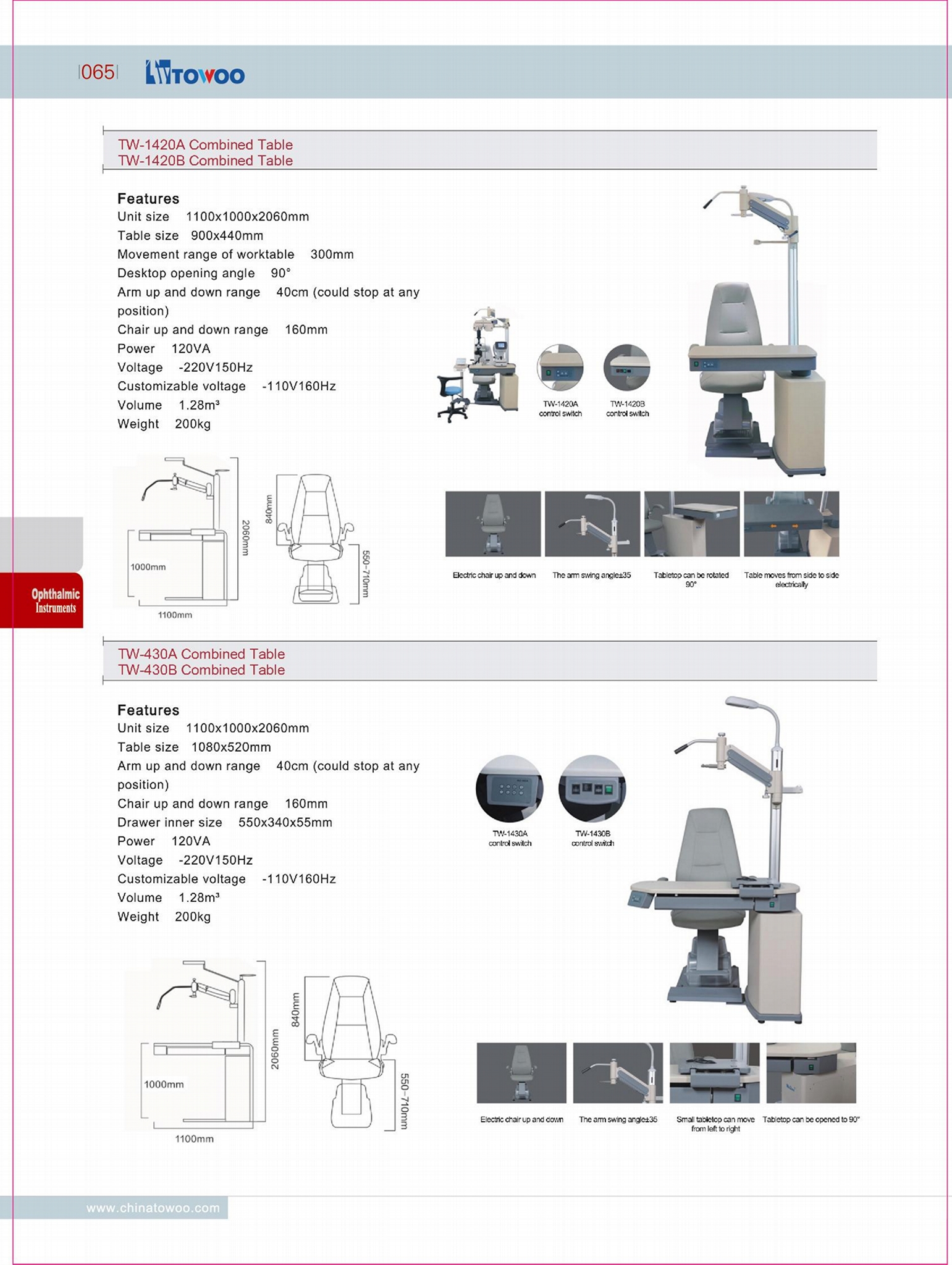 NEW: Full serials ophthalmic unit (chair and stand) 5