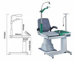 NEW: Full serials ophthalmic unit (chair and stand)