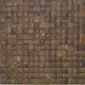 square Coconutshell mosaic panel 