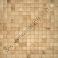 square Coconutshell mosaic panel 