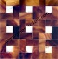 Polished mother of pearl wall decorative mosaic tile 