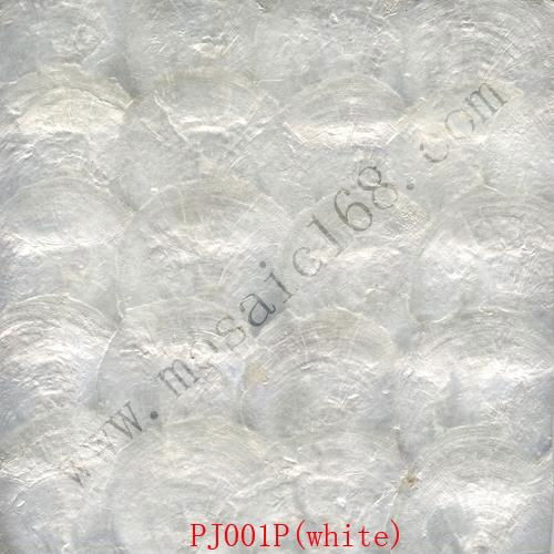 capiz Shell wall paper, shell mosaic white color 2