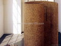 Coconut mosaic column