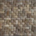 50*50mm Coconut husk mosaic tile  4