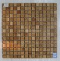 oak wood mosaic tile