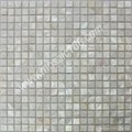 white color Shell mosaic for wall