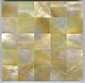 Yellow mop mosaic decor panel