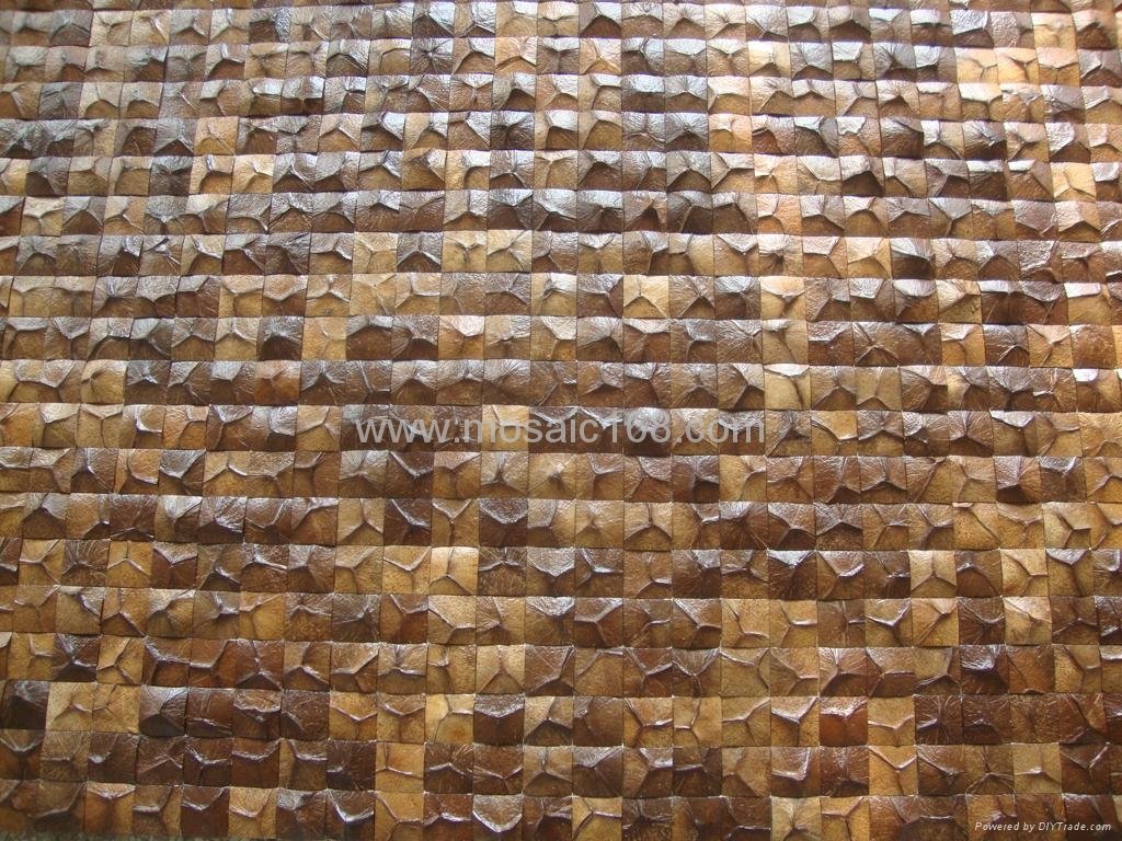 Coconut wall panels lacquer surface 