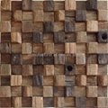 square ship wood mosaic 