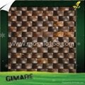 Coconut mosaic solid wood mosaic 
