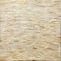 white color Coconut wood mosaic wall panel 