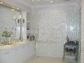 White freshwater mother of pearl tile