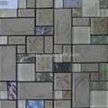 glass mosaic wall stone