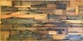 Wooden mosaic old ship wall panels 