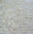 white color shell paper wall mosaic 