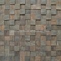 cumaru wood mosaic panels 