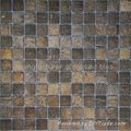 bleach coconut mosaic panels