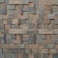 wood wall mosaic 