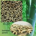 Bamboo wall panel