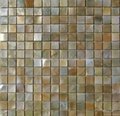  yellow  mop shell mosaic pearl tile