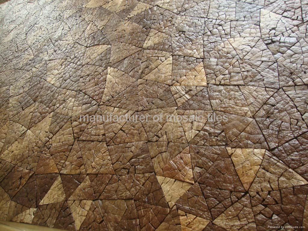 Coconut mosaic BIG SIZE panels