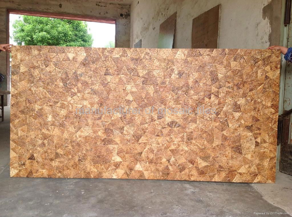 Coconut mosaic BIG SIZE panels 4